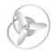 Modern Forms Fans Veloce Indoor Smart Fandelier 2700-3000-4000-5000K LED in Titanium FH-D2402-28L-TT - alternate 3